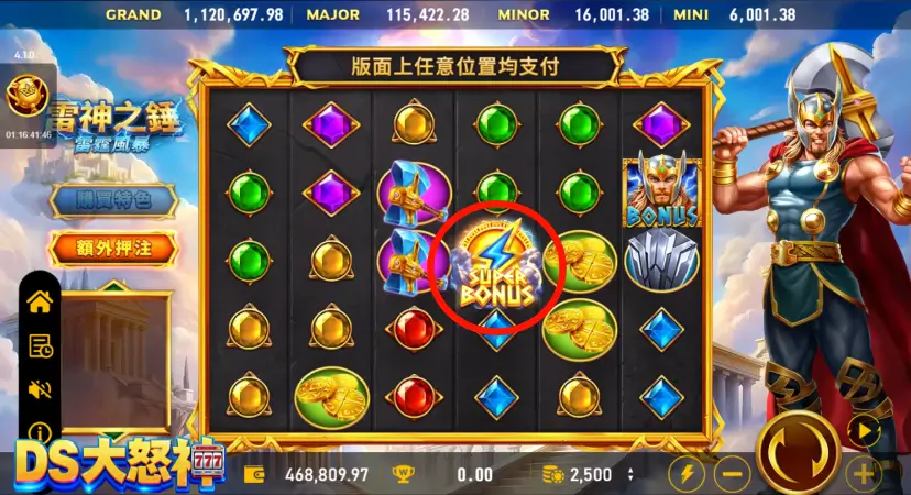 雷神之鎚2超級免費遊戲、雷霆甦醒機制